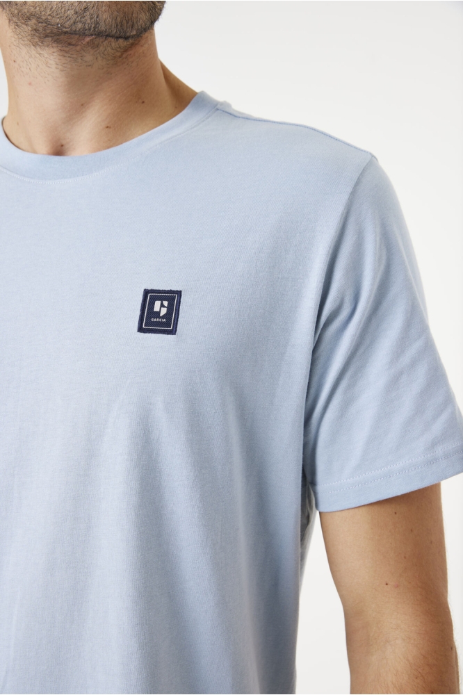 T SHIRT E51201 1863 DUSTY BLUE